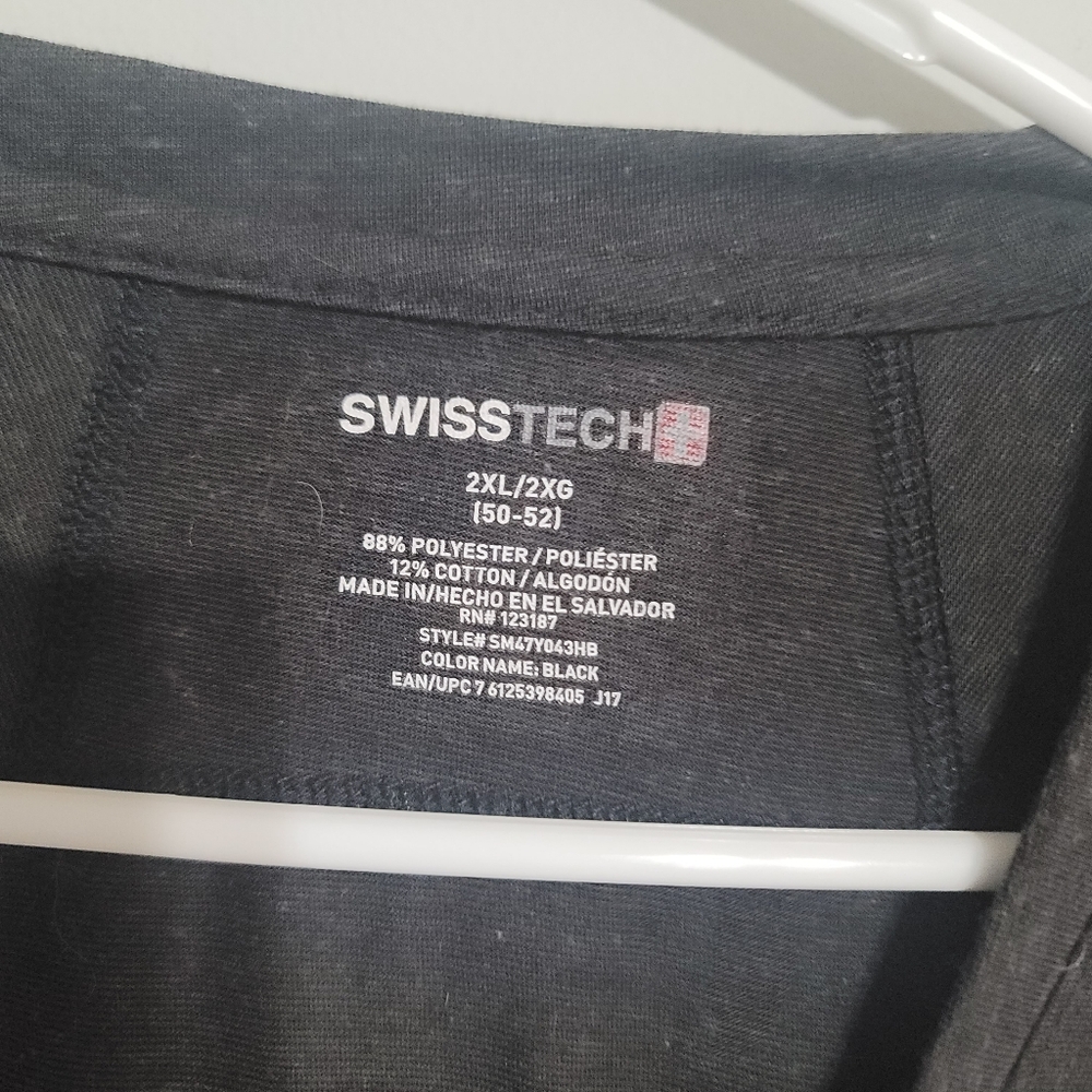 Swiss‎ Tech Black Long Sleeve Shirt Xxl - Picture 2 of 3